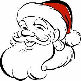 位圖 人物 圣誕老人 色彩 紅色 免費素材