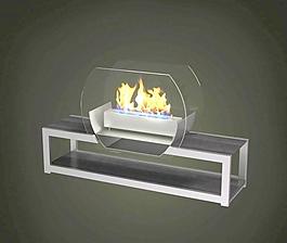 fireplace 壁爐 精致臺(tái)式小火爐 09
