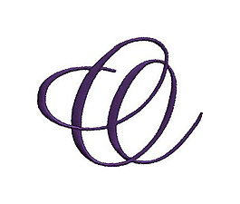 绣花 文字 数字 0 色彩 免费素材