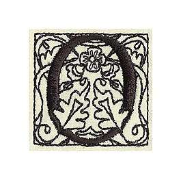 绣花 文字 数字 0 色彩 免费素材