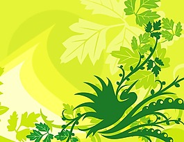 印花矢量圖 動物 鳥類 優(yōu)雅植物 樹 免費素材
