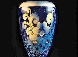 精美花紋廣口瓶 vases 24