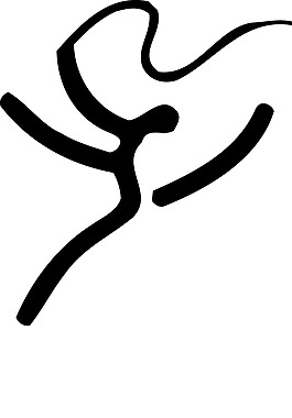 印花矢量圖 運動項目 奧運 黑色 免費素材