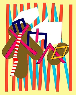 位圖 抽象 插畫 色彩 紅色 免費(fèi)素材
