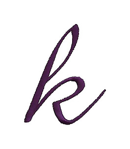 繡花 文字 英文 K 色彩 免費素材