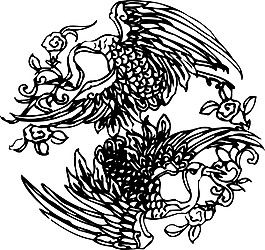 印花矢量圖 動物 色彩 花紋 民族 免費素材