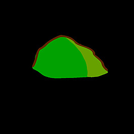 RPG地圖符號：山