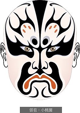 印花矢量圖 臉譜 民族 京劇 其他 免費(fèi)素材
