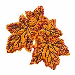 繡花 植物 樹葉 色彩 黃色 免費(fèi)素材