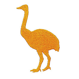 繡花 動(dòng)物 鳥(niǎo)類(lèi) 鴕鳥(niǎo) 色彩 免費(fèi)素材