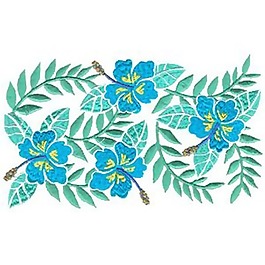 繡花 植物 花 花紋 色彩 免費(fèi)素材
