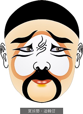 印花矢量圖 臉譜 民族風(fēng) 彩色 免費(fèi)素材