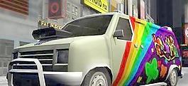hippy van home 車