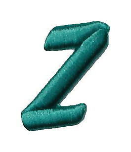 繡花 文字 英文 色彩 z 免費素材