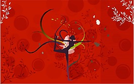 印花矢量圖 時(shí)尚休閑女裝 插畫 抽象 免費(fèi)素材