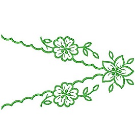 繡花 植物 草 花 花紋 免費(fèi)素材