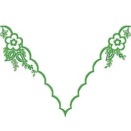 繡花 植物 花 花紋 免費(fèi)素材