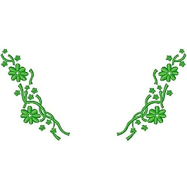 繡花 植物 草 花 花紋 免費(fèi)素材