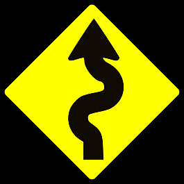 caution_winding路