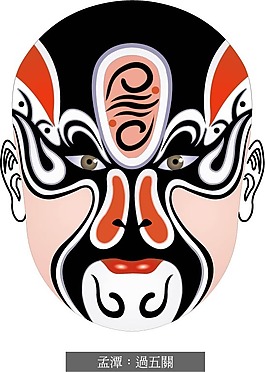 印花矢量圖 色彩 紅色 黑色 白色 免費(fèi)素材