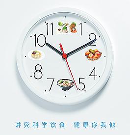 食物時(shí)鐘圖片