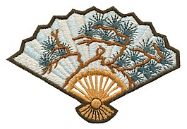 绣花 植物 树 色彩 棕色 免费素材