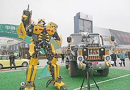 大黃蜂機器人 悍馬圖片