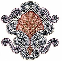 繡花 花紋圖案 家紡 免費素材