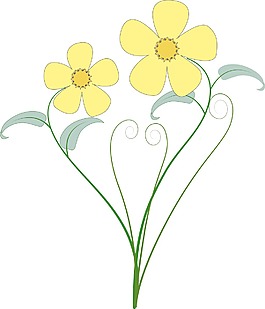 复古花设计