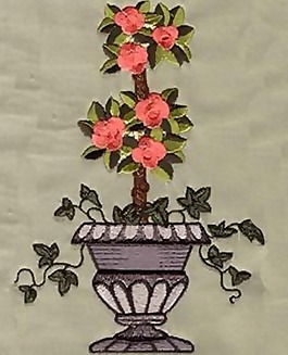 繡花 植物 樹 花 色彩 免費(fèi)素材