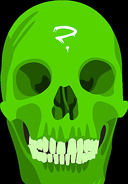 green_skull