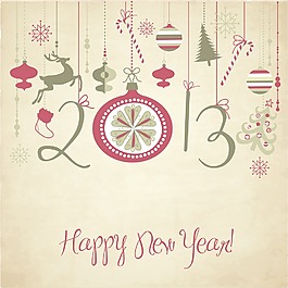 2013新年快樂背景