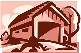 位圖 建筑 房子 色彩 紅色 免費(fèi)素材