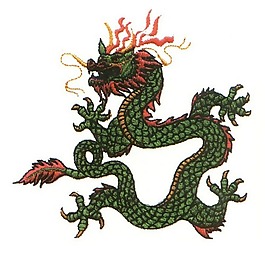 繡花 動(dòng)物 龍 中國 民族 免費(fèi)素材