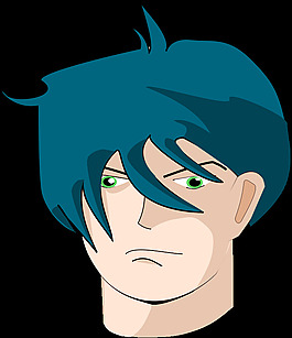 blue_hair-man
