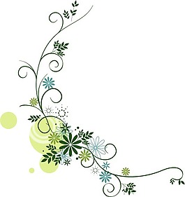 印花矢量圖 色彩 青色 綠色 黃色 免費(fèi)素材