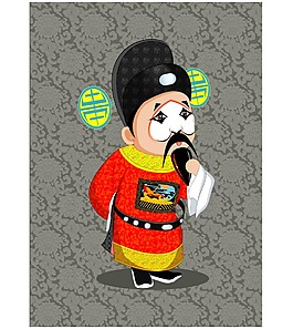 印花矢量圖 人物 色彩 白色 黑色 免費(fèi)素材