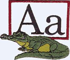 繡花 繡花 英文double Aa 字母 免費(fèi)素材