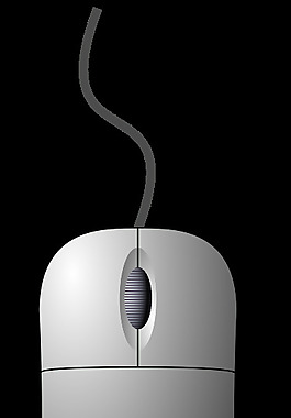 電腦鼠標(biāo)（自上而下）