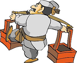 位圖 人物 男人 古代 色彩 免費素材