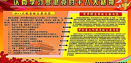 認真學習貫徹黨的十八大精神圖片