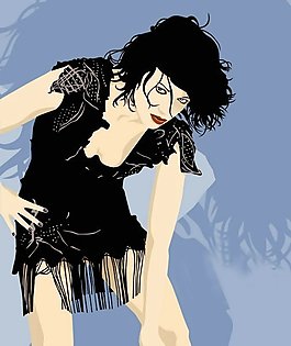 位圖 人物 女人 色彩 白色 免費素材