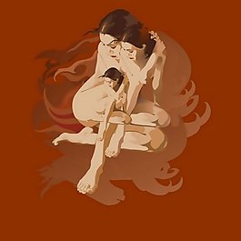 位圖 人物 女人 色彩 白色 免費素材