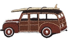 繡花 老爺車 汽車 免費素材