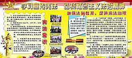 學習宣傳憲法展板圖片