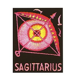 繡花 文字 英文 sagittarius 色彩 免費(fèi)素材
