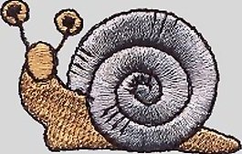 繡花 動物 色彩 棕色 灰色 免費素材