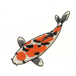 繡花 動(dòng)物 魚(yú) 花紋 色彩 免費(fèi)素材