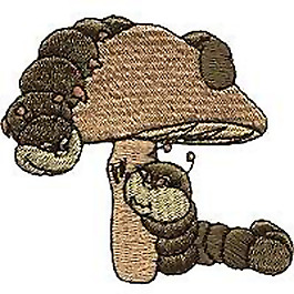 繡花 動物 昆蟲 色彩 棕色 免費(fèi)素材