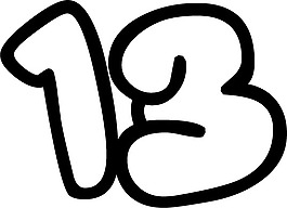 文字 數字 色彩 黑色 免費素材